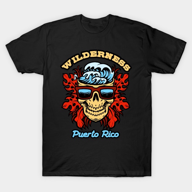 Wilderness surf beach T-Shirt by LiquidLine